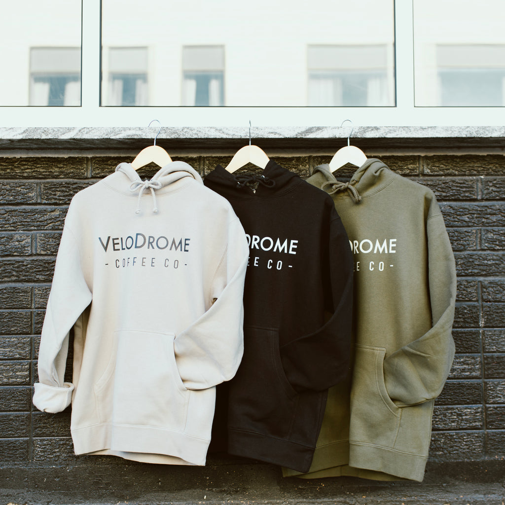 Olive Green Velodrome Hoodie