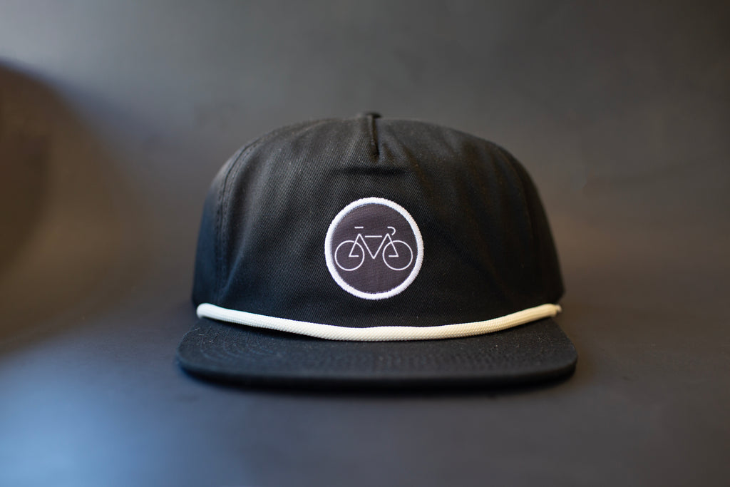 Black Bike Logo Hat