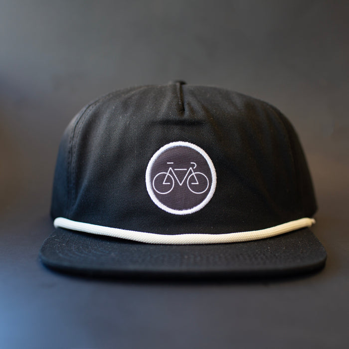 Black Bike Logo Hat