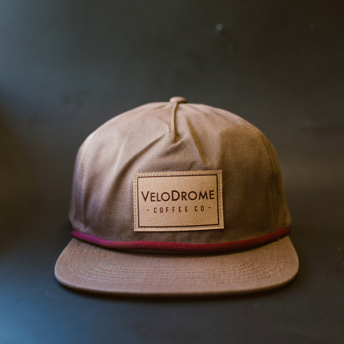 Brown Twill Logo Hat