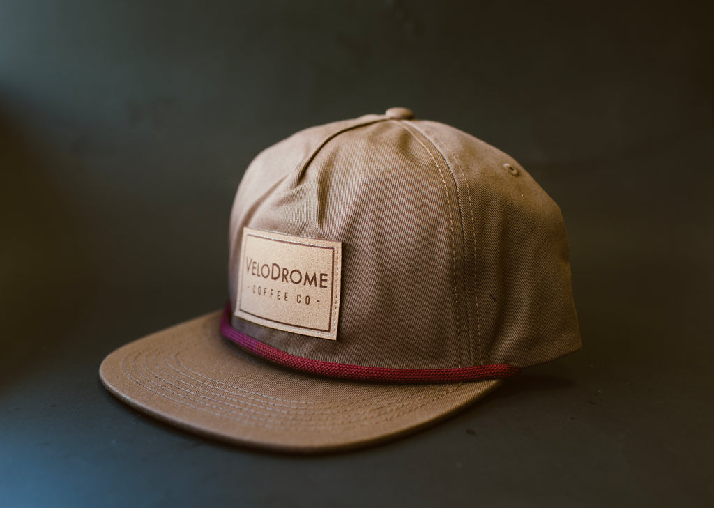 Brown Twill Logo Hat